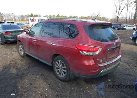 2015 Nissan Pathfinder Sv из США, поврежденный, VIN 5N1AR2MM4FC706409